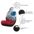 thumbnail image 6 of Cauagu Stylish Polar Bear Sunglasses Print Car Seat Covers,Universal Automotive Seat Covers Car Seat Protectors Easy to Install Car Cover Car Accessories Auto rucks Van & SUV-2 PCS, 6 of 9