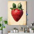 thumbnail image 4 of Qisvanset 12x16 Inch 2D Flat Framed Canvas Art, Fruit of the Spirit Strawberry Bible Verse Kitchen Nursery Wall Decor, 4 of 5