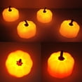 thumbnail image 4 of De Velas De Calabaza Para Decoración De Halloween, Luz Led De Calabaza, Decoración Electrónica, Luces Diy, Adornos Para El Hogar, Accesorios De Halloween 4 Uds. matsuzay HA037387-00, 4 of 6