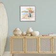 thumbnail image 4 of Stupell Industries Glam Summer Day Beauty Gray Framed Giclee Art, 24 x 24, by Anne Tavoletti, 4 of 8