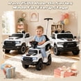 thumbnail image 5 of iYofe 3-in-1 Push Car for Toddlers Ages 1-3, Licensed RAM 1500 Ride On Push Car w/Handle, Safety Rail, Storage, Lights & Horn, 5 of 8