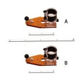 thumbnail image 2 of relayinert Circle Fraisage Gabarits Bois Travail Accessoire Tondeuse Guide Plaque de Routeur Type 1, 2 of 6