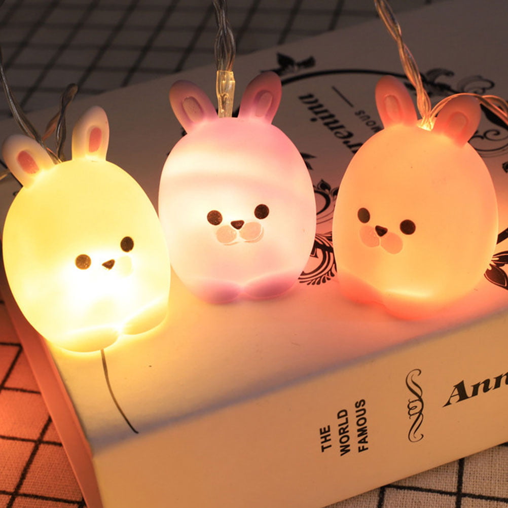 Details about   Rabbit Shaped LED String Light Courtyard Lamp Cartoon 