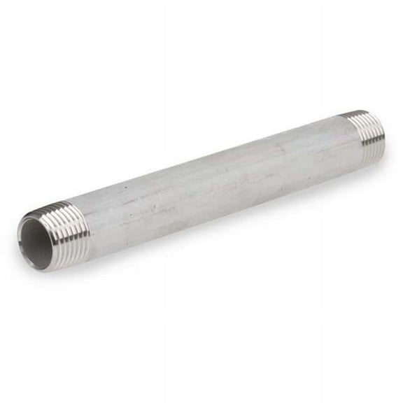 Anderson Metals 48065BAG 0.5 x 2.5 in. Stainless Steel Pipe Nippel
