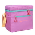 thumbnail image 6 of Ozark Trail Small Coated Soft-Sided Cooler with Removable Hardliner, 12-Can Capacity, Summer Vibes Collection, Bright Pink, 6 of 9