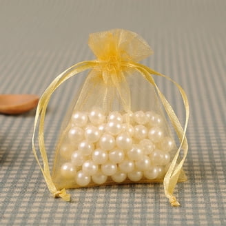 200x Lilac organza bag pouch wedding anniversary party favour candy