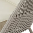 thumbnail image 5 of Better Homes & Gardens Tarren Beige Wicker Outdoor High-Back Accent Chair with Cushions, 5 of 9