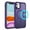Purple, variant on Dteck Magnetic Case for iPhone 14 & iPhone 13 6.1 Inch Compatible with MagSafe & Magnetic Car Phone Mount, Slim Translucent Matte Shockproof with Anti-Fingerprint Phone Case,Black