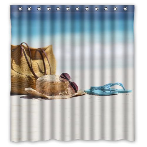 ABPHQTO Chanclas Cortina de ducha Cortina de ducha impermeable 160x180 cm