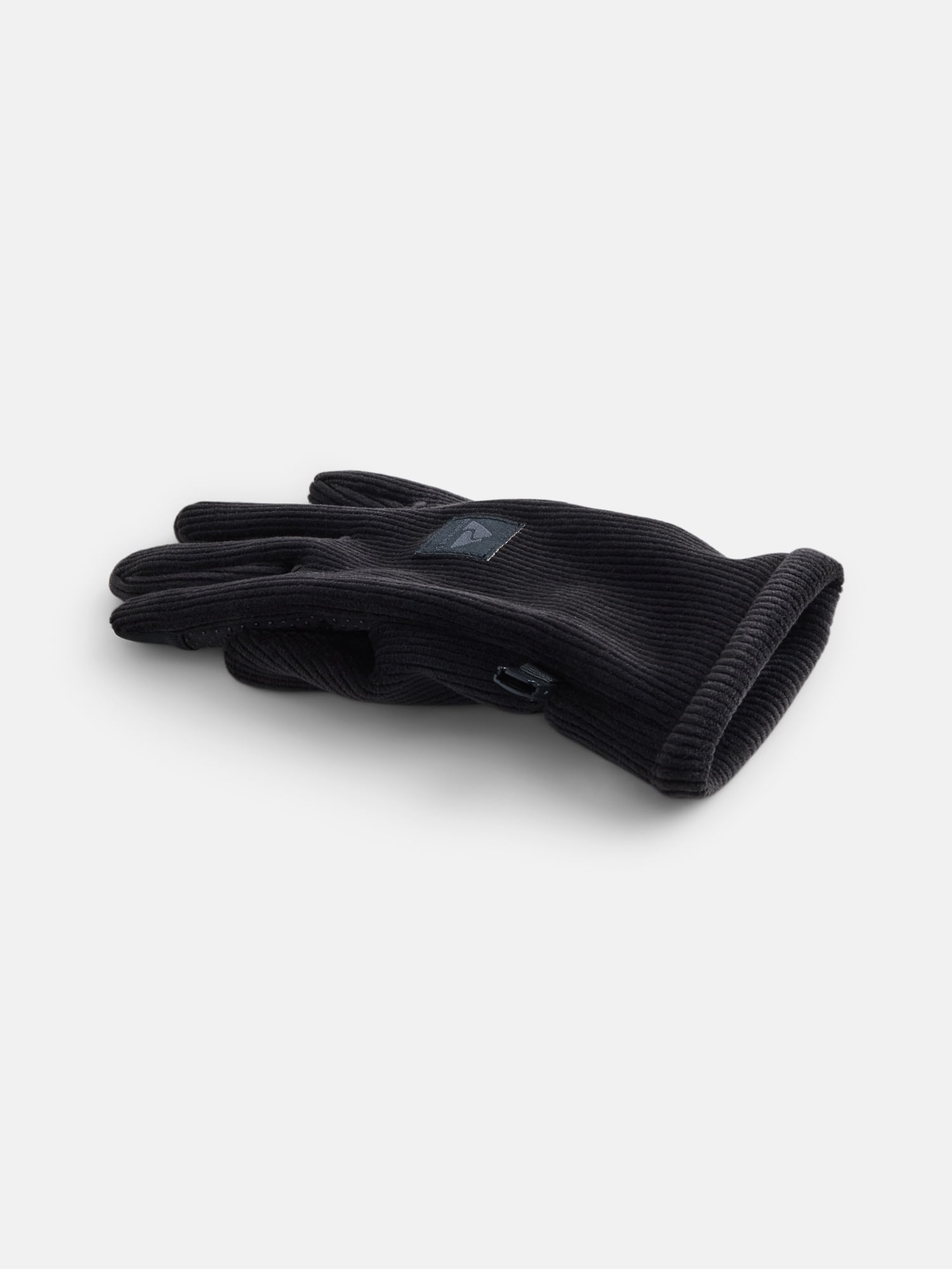 Ozark Trail Women's Corduroy Commuter Ski Gloves, Black Soot, S/M