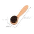 thumbnail image 3 of Cepillo de limpieza facial de cerdas suaves para hombres y mujeres, 3 unidades, exfoliante facial con mango de madera para una limpieza profunda y exfoliante, 3 of 7