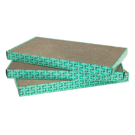 UPC 876173002048 product image for Kitty City XL Wide 3 Pack Corrugate Cat Scratcher Pads | upcitemdb.com