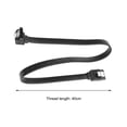 thumbnail image 5 of Lifetechs Data Cable Dual Channel 6GB/s 40cm Straight 90 Degree Hard Drive SATA3.0 Adapter Cord for SSD, 5 of 8