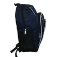 thumbnail image 3 of K-Cliffs Unisex Case 30 Pieces Elementary-High School Backpack, Polyester, Navy, 3 of 3