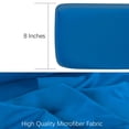 thumbnail image 4 of Kelnaro Royal Blue Fitted Crib Sheet 1 Pack 28x52 Inch, Soft Microfiber Toddler Fitted Sheet, Machine Washable for Girls & Boys, 4 of 6