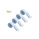 thumbnail image 2 of Tirantes de sujetador INSPIRE CHIC para mujeres, 2 pares, ancho de 10/12/15/18/20 mm, tirantes elásticos ajustables, color azul claro-puro-10 mm, 2 of 5