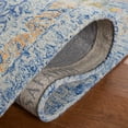thumbnail image 5 of SAFAVIEH Micro-Loop Shanelle Floral Runner Rug, Blue/Green, 2'3" x 7', 5 of 8