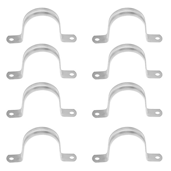 Hytrove 10Pcs U Mounting Bracket Stainless Steel 304 for Tube Securing and Pipe Support