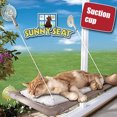 thumbnail image 3 of CAROOTU Comfy Window Mounted Cat Hammock Suction Cups Pet Bed Washable Cover, 3 of 6