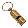 thumbnail image 2 of Titanic Pocket Whistle Cruise Ship Boat Decorative Brass Metal Replica Star Line, 2 of 3
