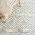 thumbnail image 6 of SAFAVIEH Natura Hervey Geometric Runner Rug, Ivory/Blue, 2'3" x 8', 6 of 8