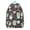 Greenish-blue, variant on Funny Cartoon Snowy Owl Backpack, Waterproof Laptop Bookbag with Adorable Big-Eyed Owl Print for Students and Travelers