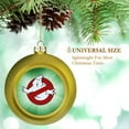 thumbnail image 3 of Ghostbusters Logo Christmas Balls Sparkling Christmas Tree Hanging Ornaments Party Home Decor Xmas Christmas Gifts, 3 of 8