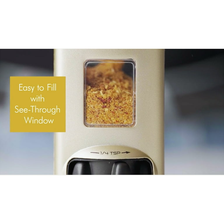 Auto measure spice dispenser hotsell