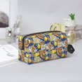 thumbnail image 6 of Uemuo Sicilian Style Pattern Portable Toiletry Bags with Handle, Waterproof travel Make up Bags for Women, Large Capacity Travel Cosmetic Bags, 6 of 9