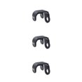 thumbnail image 2 of Eigraketly Aleación de aluminio E-Hook E-Hebilla Eje delantero Gancho E-type Pothook Bicicleta Repuestos Accesorios Negro Type1 NO1, 2 of 6
