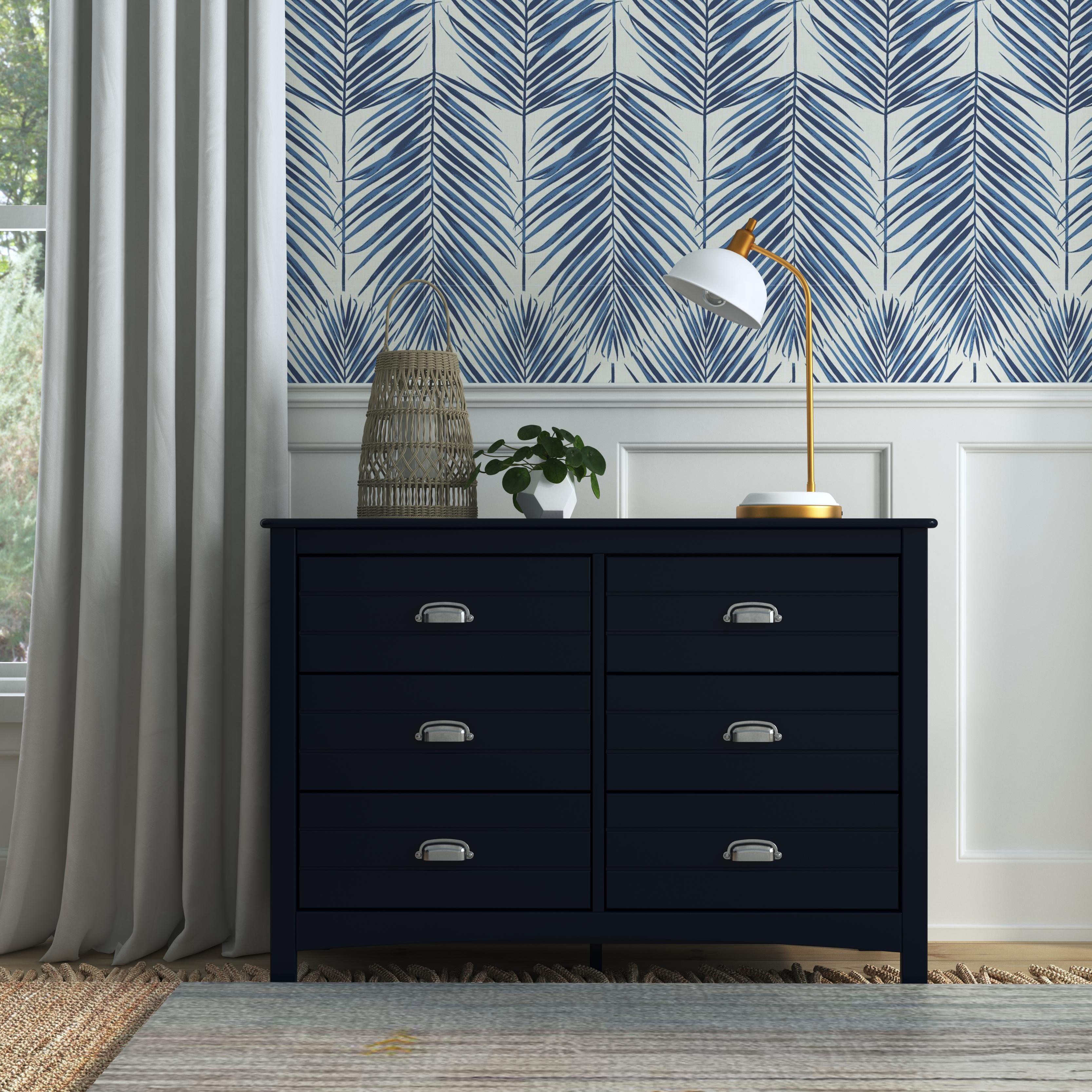Carter's by DaVinci Nolan 6-Drawer Double Dresser in Navy