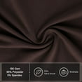 thumbnail image 3 of PiccoCasa Stretch Spandex Armchair Sofa Slipcover, Chocolate Medium, 3 of 6