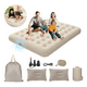 thumbnail image 1 of Colchón Inflable Queen Size + 2 Almohada Y Bomba Inflable Xtellar beige, 1 of 4