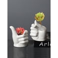 thumbnail image 5 of Yuedong Indoor Tabletop Plant Pots Vases Flowerpot Home Garden Decor Multi-size Ceramic Desktop Decoration Planters, 5 of 13