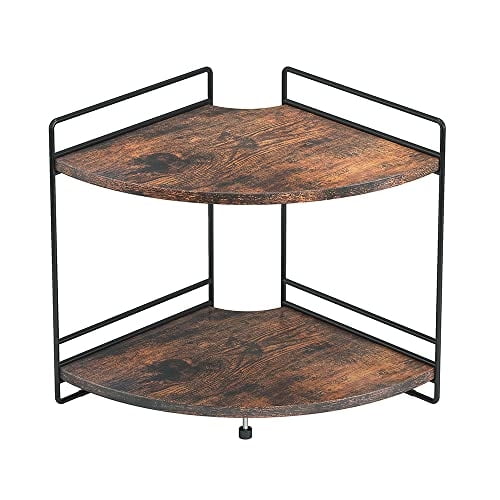 Organizador de esquina SANRETAHO de 2 niveles para baño y cocina