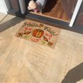 thumbnail image 2 of LNGOOR Happy Fall Door  Fall Leaves Pumpkin Theme Welcome Doormat for Front Door Indoor Outdoor Rug for Home Kitchen Floor Thanksgiving Decor 16 X 24 Inch, 2 of 5