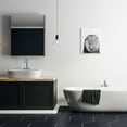 thumbnail image 2 of Stupell Industries Lion Brushing Teeth Bathroom Animals & Insects Painting Gallery Wrapped Canvas Print Wall Art, 2 of 5