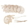 thumbnail image 2 of Siruishop 5x6 Pieces Blank Easter Bunny Rabbit Tree Pendents Party Hanging Wooden Tags 5 Pcs, 2 of 8