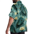 thumbnail image 3 of Platypus Men's Short Sleeve Beach Shirts, Casual Printed Poplin Button Down, Unisex Summer Hawaiian Shirt, 3 of 6