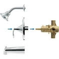 thumbnail image 3 of Moen T2133 Chrome Posi-Temp(R) tub/shower, 3 of 6