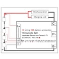 thumbnail image 3 of 14S 52V 35A Protection Board Li-Ion Lipolymer Battery PCB Board for E-Bike EScooter, 3 of 10