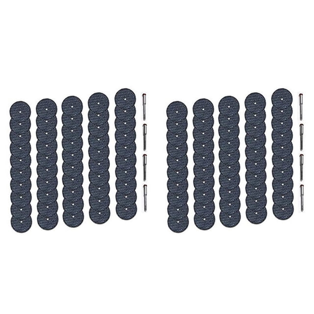 100 Pcs Disque de Coupe Renforcé en Fibre de Verre 32mm Accessoires de Roue Abrasive pour Outil Rotatif Mini Perceuse