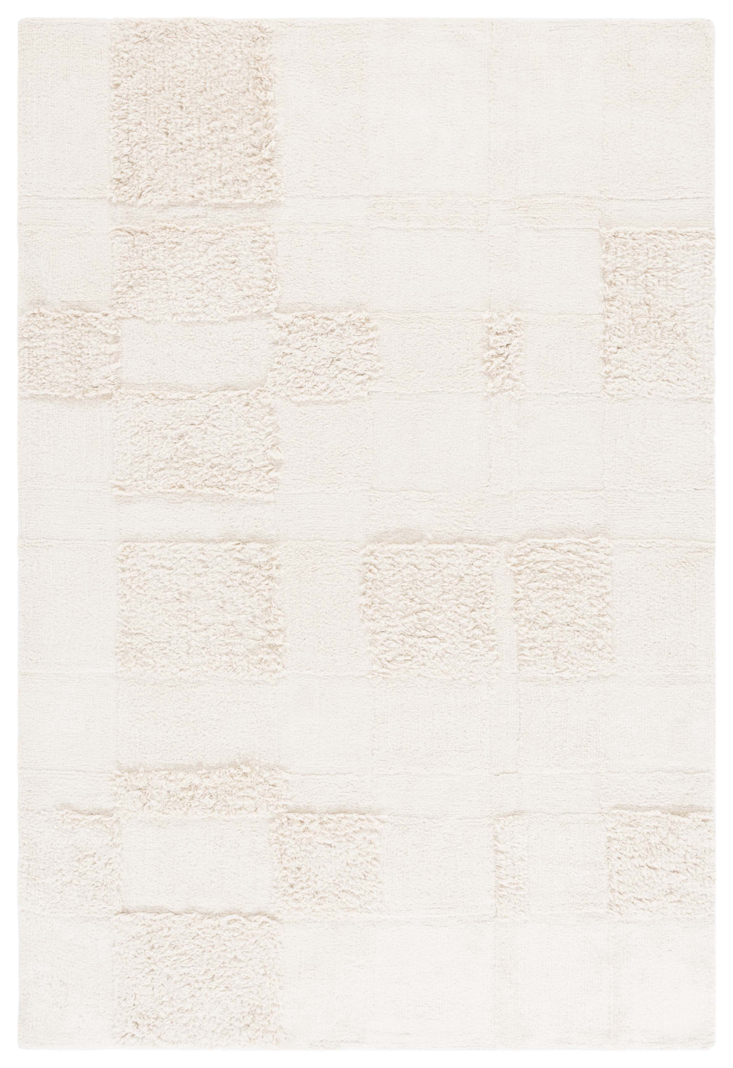 Safavieh Easy Care Crane Geometric Machine Washable Area Rug, Ivory, 3' x 5'