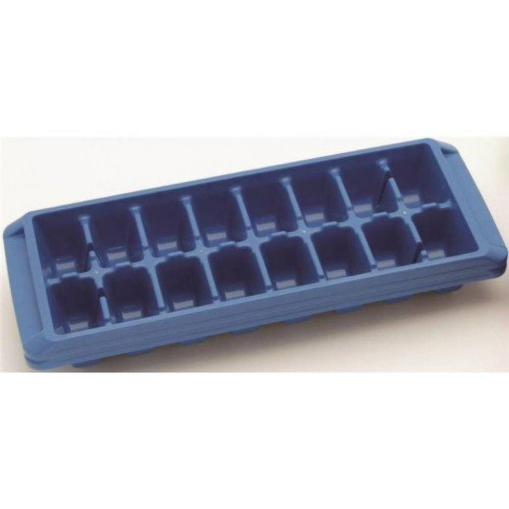 Craft Kitchen Set of 2 Compact Plastic Ice Cube Trays with Push Release  Bottom 