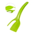 thumbnail image 2 of Espátula para tortilla con clip para voltear | Herramienta de cocina flexible 2 en 1 que no raya | Utensilio ergonómico y ligero para sartenes antiadherentes | Seguro para la familia | 1 paquete, 2 of 7