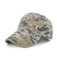 thumbnail image 2 of Unisex Camouflage Baseball Caps Adjustable Tactical Sports Duck-Tongued Hats Sunscreen Camo Snapback Peaked for Womens Mens, E, 2 of 3