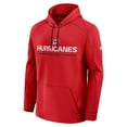 thumbnail image 2 of Men's Fanatics Red Carolina Hurricanes Authentic Pro Rink Hoodie, 2 of 6