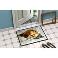 thumbnail image 2 of Carolines Treasures AMB1076MAT Beagle Bonheur Intérieur Ou Extérieur Mat- 18 x 27, 2 of 4