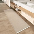thumbnail image 1 of Alfombra de baño AMOAMI Waffle Runner superabsorbente y antideslizante, 1 of 7