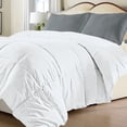 thumbnail image 2 of Collections Etc Quilted Down Alternative Solid Comforter, 2 of 2